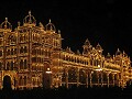 Mysore Palace lit up in honour of Tracy's birthday